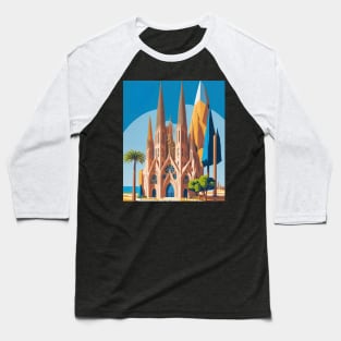 Sagrada Familia Baseball T-Shirt